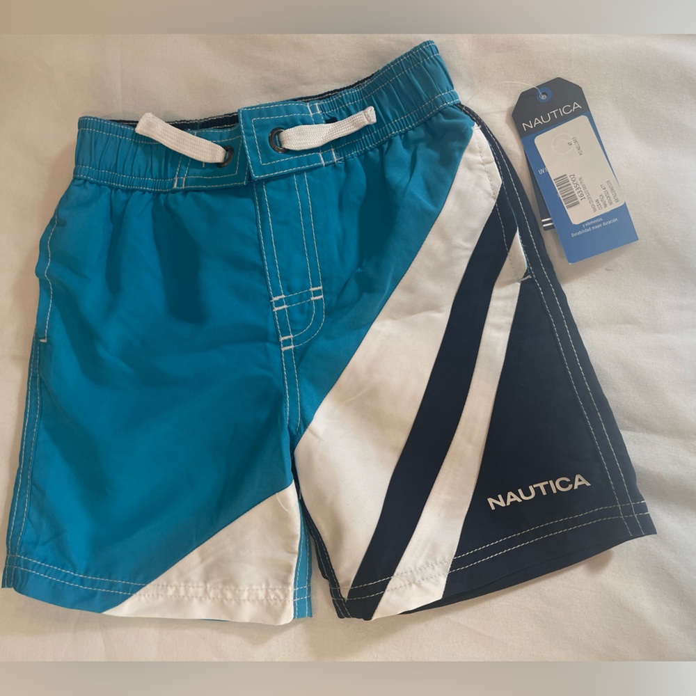 Nautica Toddler  Boys’' Makoa SWim Trunk - NWT - Size 4T